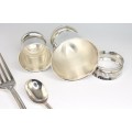 set tacamuri solitaire, argintat. Towle Lockhart - Towle Silversmith U.S.A